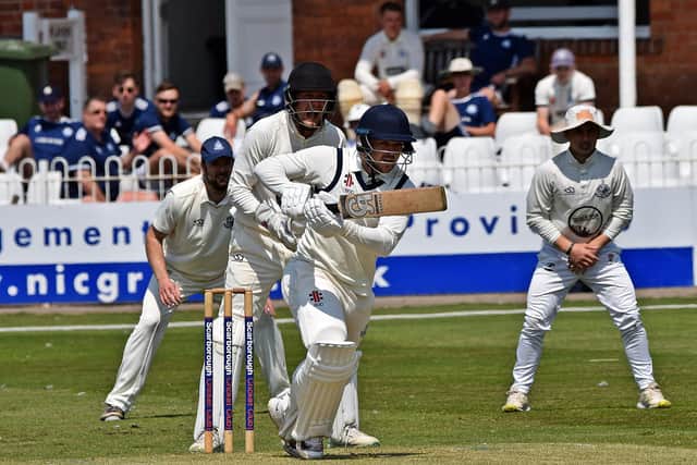 Beverley batter Brad Dobson hit a superb 125