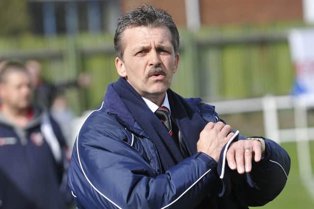 Rudy Funk has taken over as Pickering Town boss
