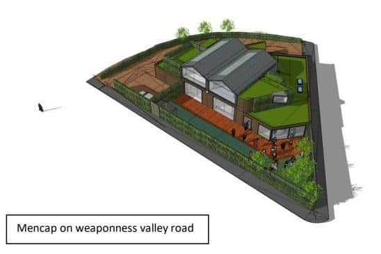The design for the new Mencap building