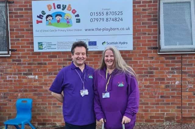 Joe and Zoe Houghton are grateful for all the support they've already received from the wider Playbarn family.