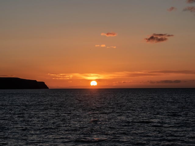 A stunning sunset at Whitby, by Deborah McCarthy.