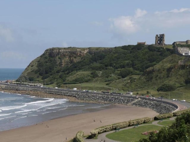 Sweeping views take in the North Bay and the castle.
