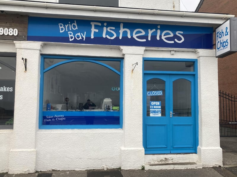 Brid Bay Fisheries is situated close to North Beach on North Marine Drive. One Tripadvisor review said "Good sized lightly battered fish and lovely fat chips - what's not to like! The place is spotless and the staff are friendly."