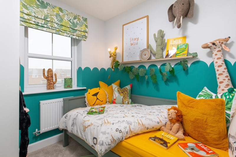 Children's bedroom at the Archwood.