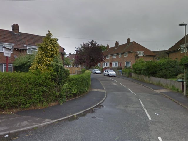 There were five violence and sexual offences incidents recorded on or near Colescliffe Crescent in January 2023.