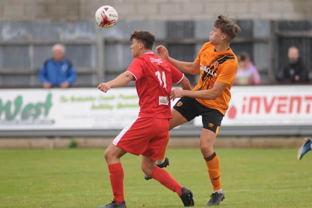 Cam Connelly was on target for Brid Town Rovers in their 5-2 win.