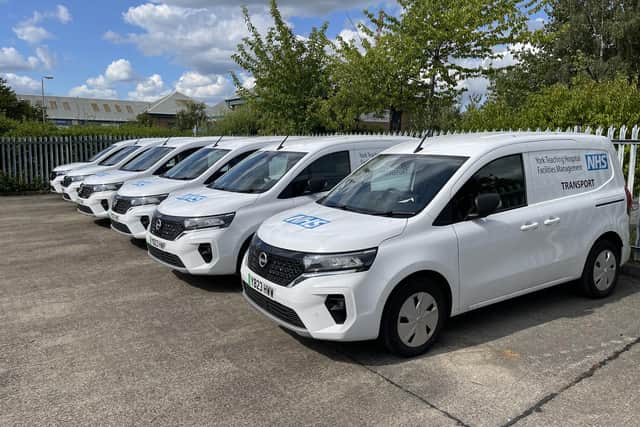York and Scarborough Teaching Hospitals NHS Foundation Trust has added a number of award-winning, all-electric Nissan Townstar vans to its fleet.