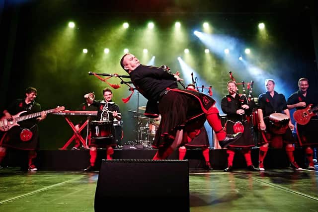 Red Hot Chilli Pipers are at Bridlington Spa