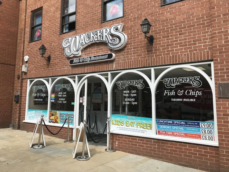 Wackers fish and chip restaurant, located on Vernon Road, came in tenth.