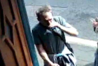 Police have issued a CCTV image of a person they would like to speak to in connection with the incident.