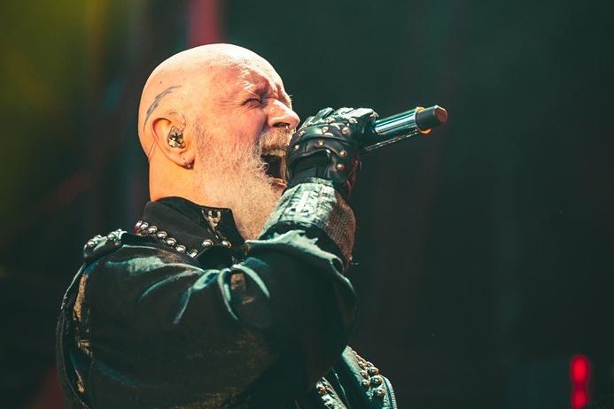 Frontman Rob Halford in good voice. photo: Cuffe & Taylor