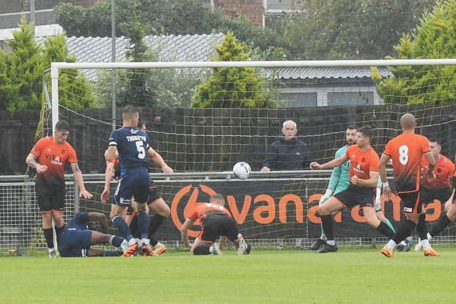 Peterborough Sports v Scarborough Athletic. PHOTOS BY DAVID LOWNDES