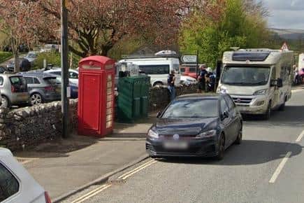 A BT phone box. photo: Google Maps