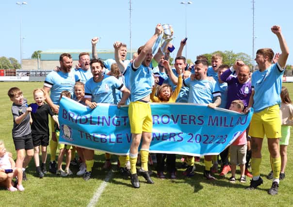 Bridlington Rovers Millau will be looking for more glory this season.