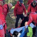 Scarborough and Ryedale Mountain Rescue Team were called to assist the man while on a training weekend
