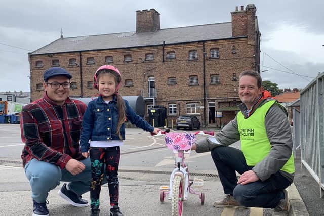 Refurbished bicycles are being donated to children who have fled the war in Ukraine and resettled in Scarborough as part of a Salvation Army-led project.