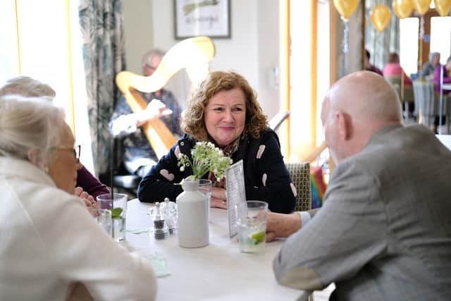 The newly refurbished restaurant and coffee shop at Plaxton Court