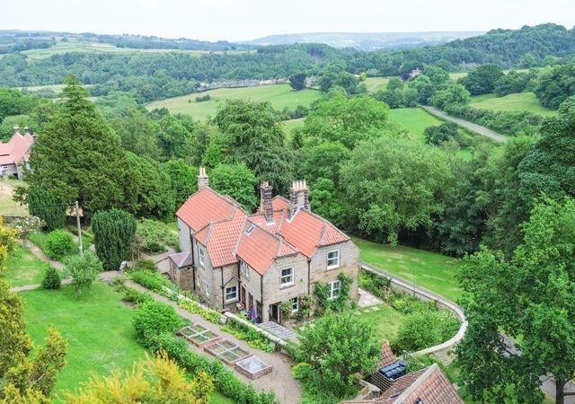 This four bedrrom and three bathroom detached cottage is for sale with Henderson's Estate Agents for £775,000.