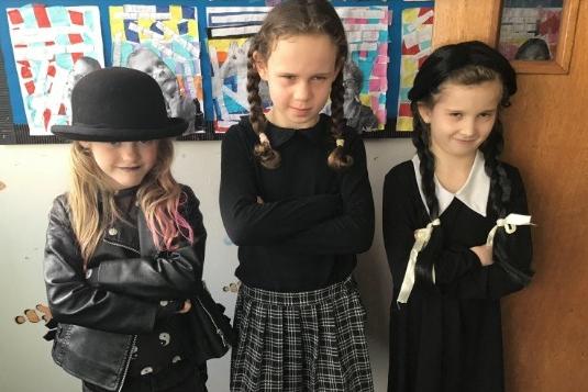 Youngsters at West Cliff School get into the spirit of World Book Day.