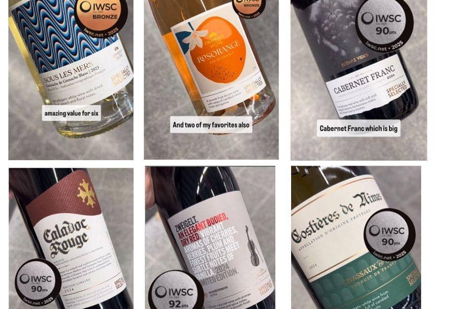 Wine expert names six Aldi bottles under £10 that just won international awards.
