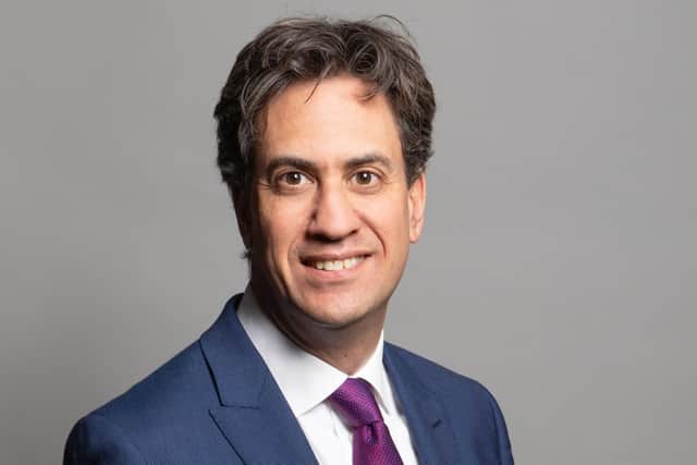 Ed Miliband.