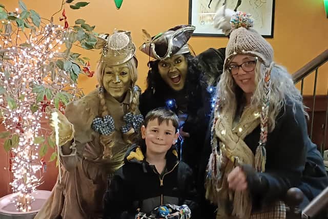 Follow the glowing characters as they play, sing and share festive tales through Scarborough’s streets