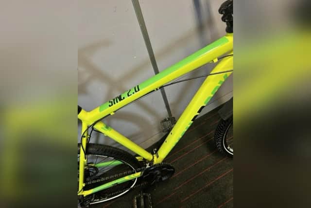 A bike was stolen from Hatterboard Drive in Barrowcliff, Scarborough.