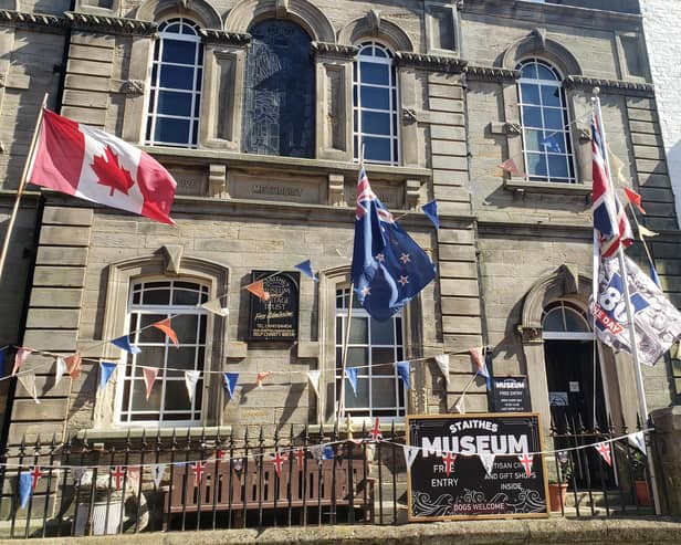 The entrance to Staithes Museum.