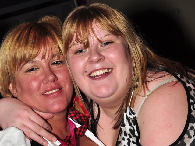 Jane and Gemma out for Jane's 40th!