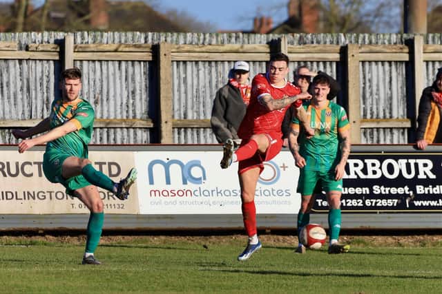 Bridlington Town won 3-1 at home to Ashington. Photo by TCF Photography