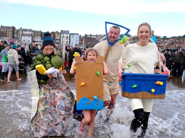 The annual event is a New Year's Day tradition