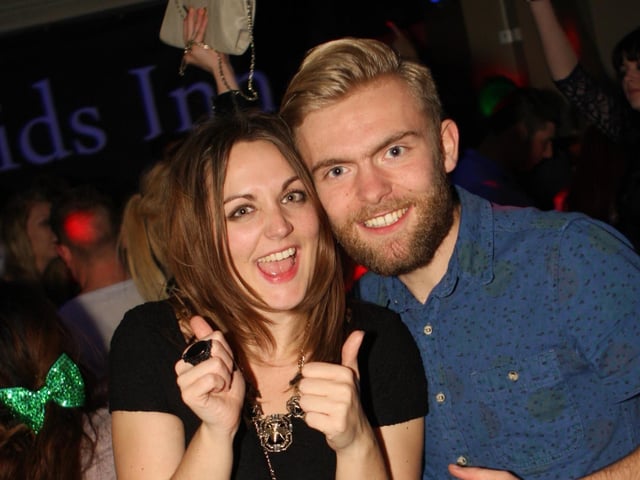 Roxanne and Simmo in Quids Inn.