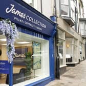The new James Collection store on Flowergate, Whitby.