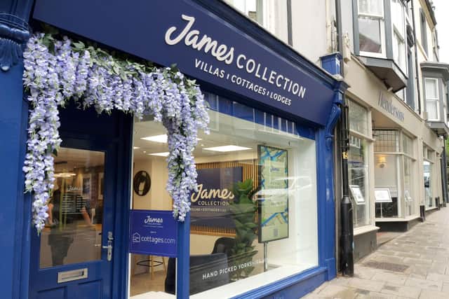The new James Collection store on Flowergate, Whitby.