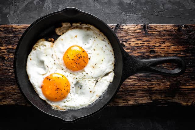 Eggs won’t increase your blood cholesterol.