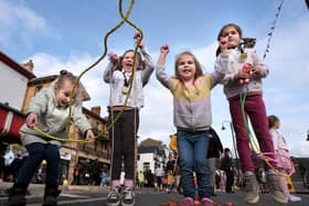 The Skipping Day celebrations on Foreshore Road in Scarborough