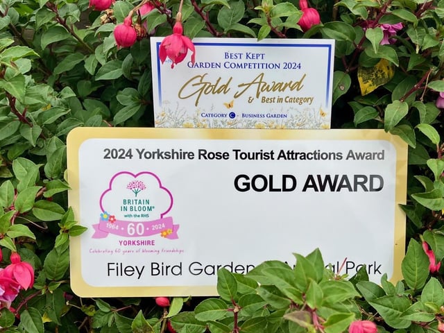 The park won awards for its gardens in 2024