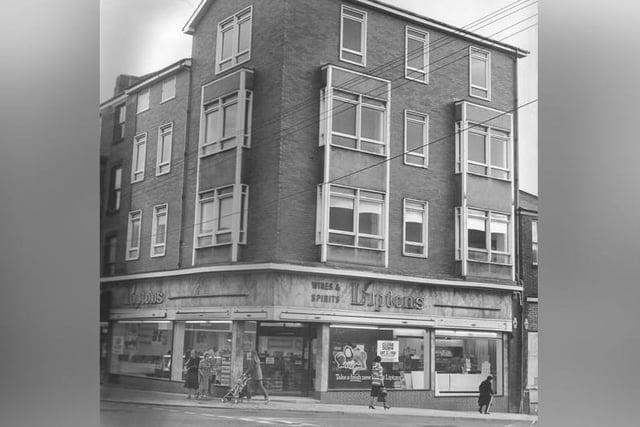 Liptons, pictured the year it closed down in 1980, on the corner of Vernon Road.