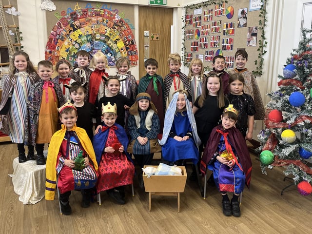 Nativity time at Fylingdales School.