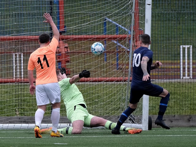 Haxby Town on the attack