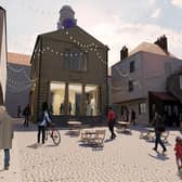 Artist's impression of how Whitby's Old Town Hall building could look.