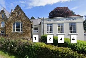 Proposed window replacements at St Laurence Church Hall, Church Hill, Scalby.