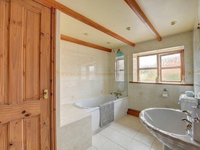 The family bathroom within the property.