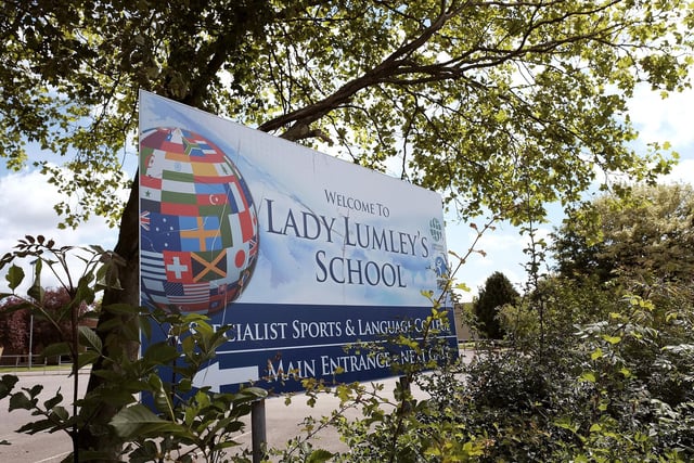 Lady Lumley's School in Pickering has not received a report since joining the Coast and Vale Learning Trust. It was previously rated as 'Inadequate' in October 2019.
