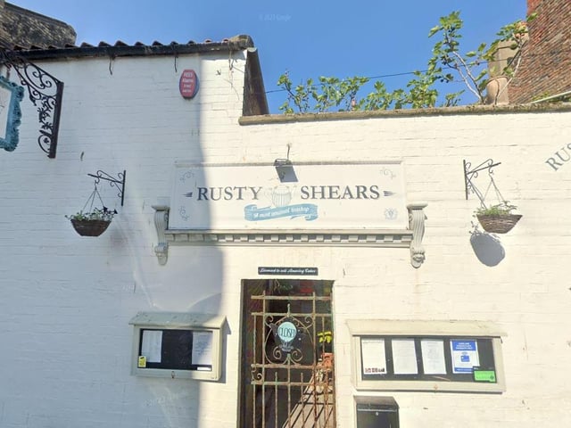 Rusty Shears is located on Silver Street. It received 1 vote.