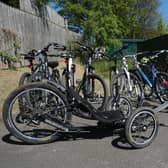 A large range of bikes are available to hire from Gallows Close Community Centre and Yorkshire Coast Sight Support