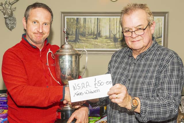 Dave Perrett, right, continued his fine form in the WSAA League.