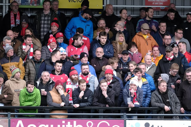 A crowd of 1,973 saw Boro lose 1-0 to Southport