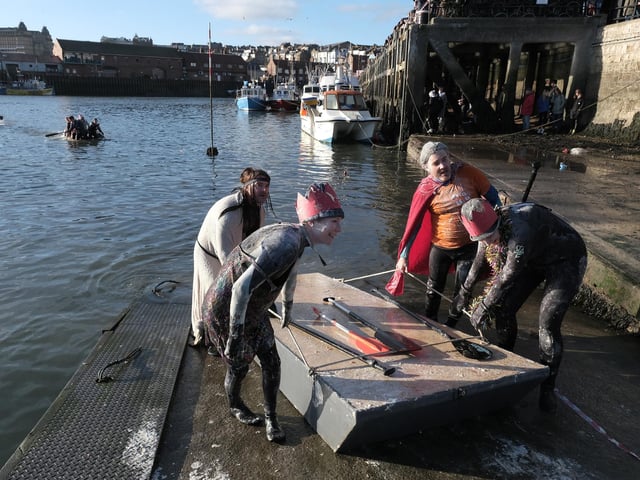 Leaving the water
