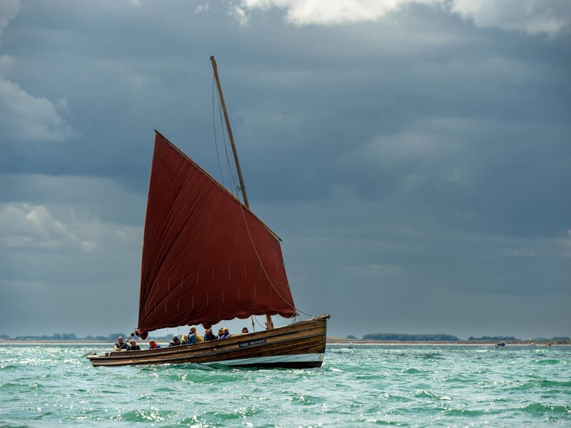 Three Brother's heads back to Bridlington Harbour.